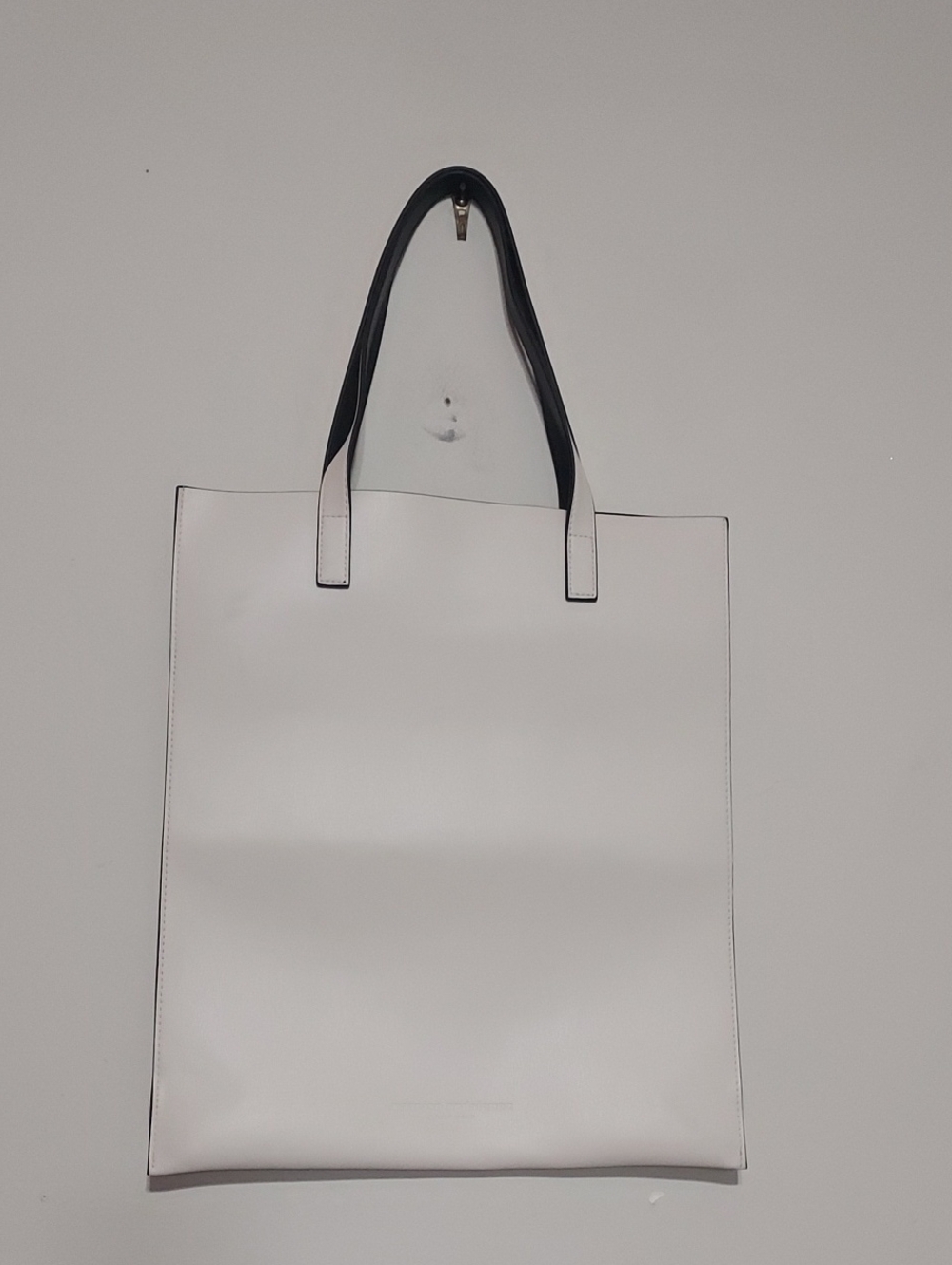Narciso Rodriguez Cream Faux Leather Tote